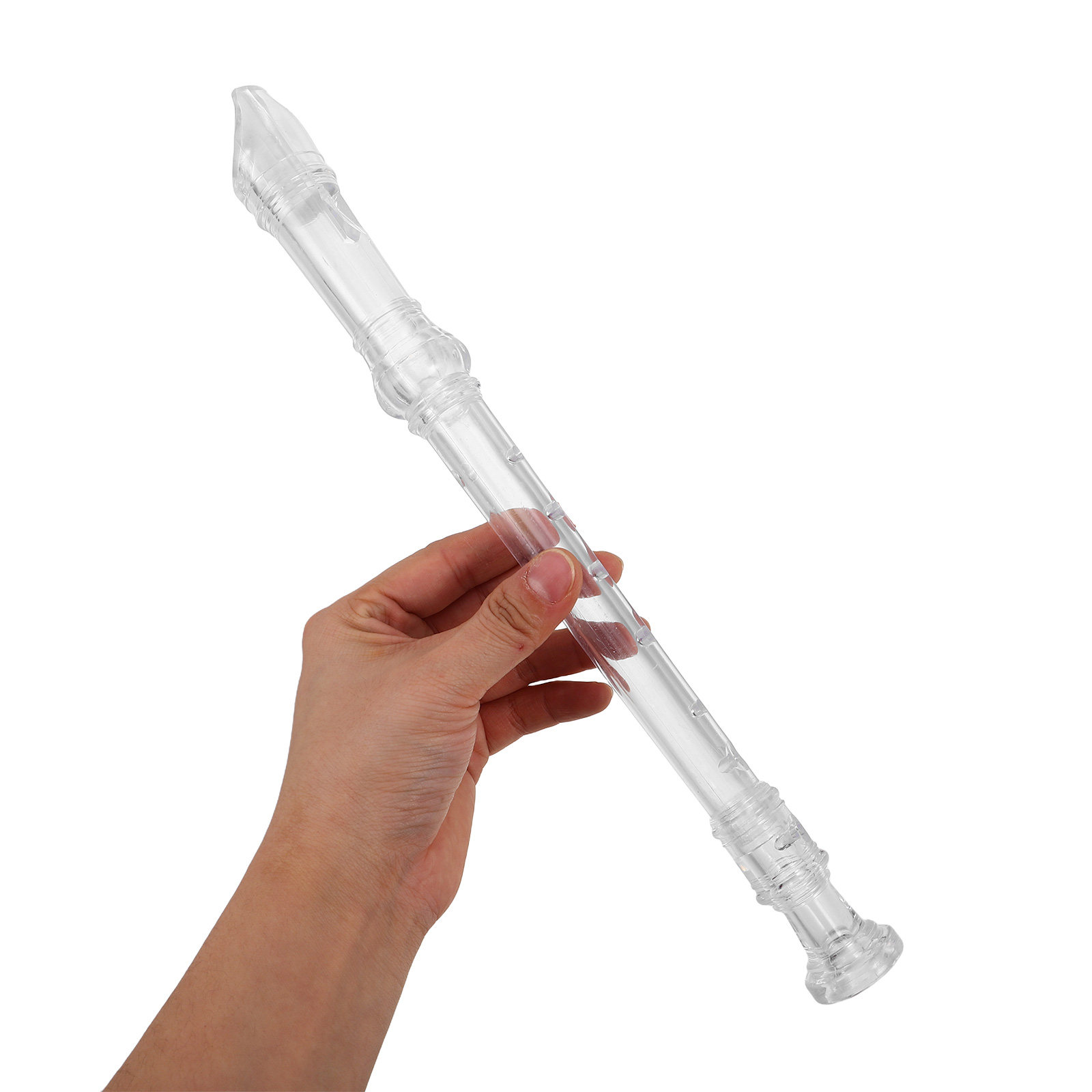 初心者向け8孔ソプラノリコーダー – 透明なプラスチック製で - Soprano Recorder Plastic のレビューと価格
