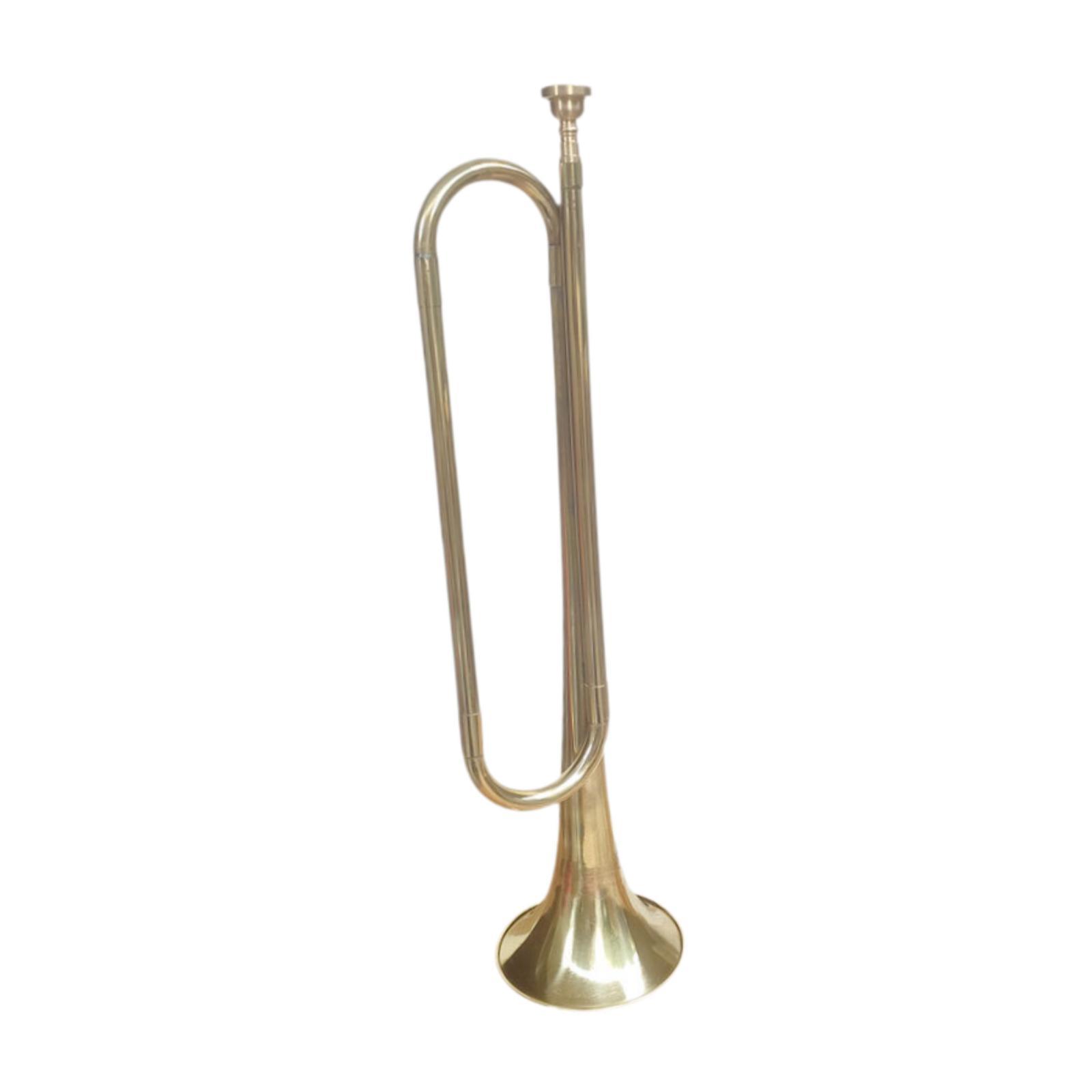 学生バンドの演奏に最適な、持ち運び可能なC♭トランペット（金 - Musical Instrument Bugle のレビューと価格