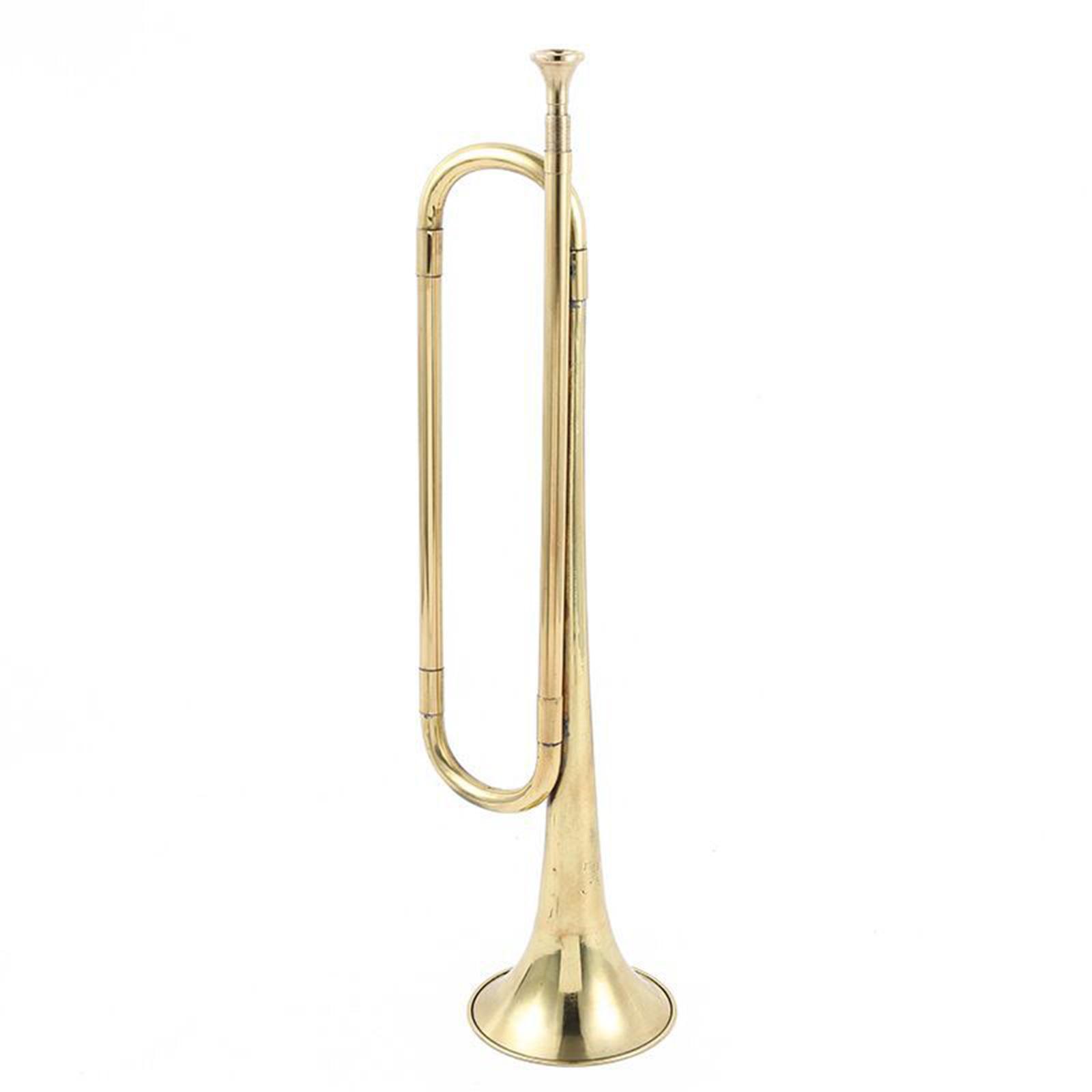 学生バンドの演奏に最適な、持ち運び可能なC♭トランペット（金 - Musical Instrument Bugle のレビューと価格