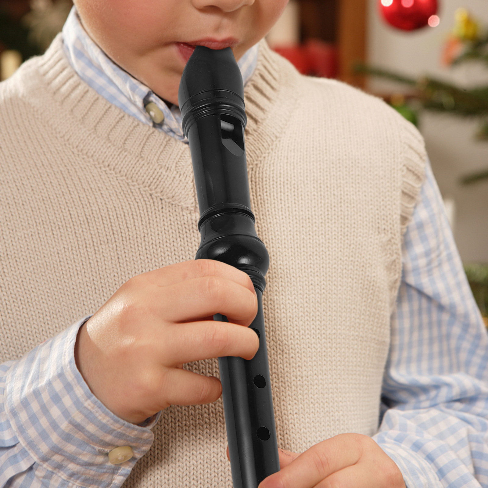 初心者や学生向けの、8孔のABSプラスチック製ミニソプラノリ - Soprano Recorder Plastic のレビューと価格