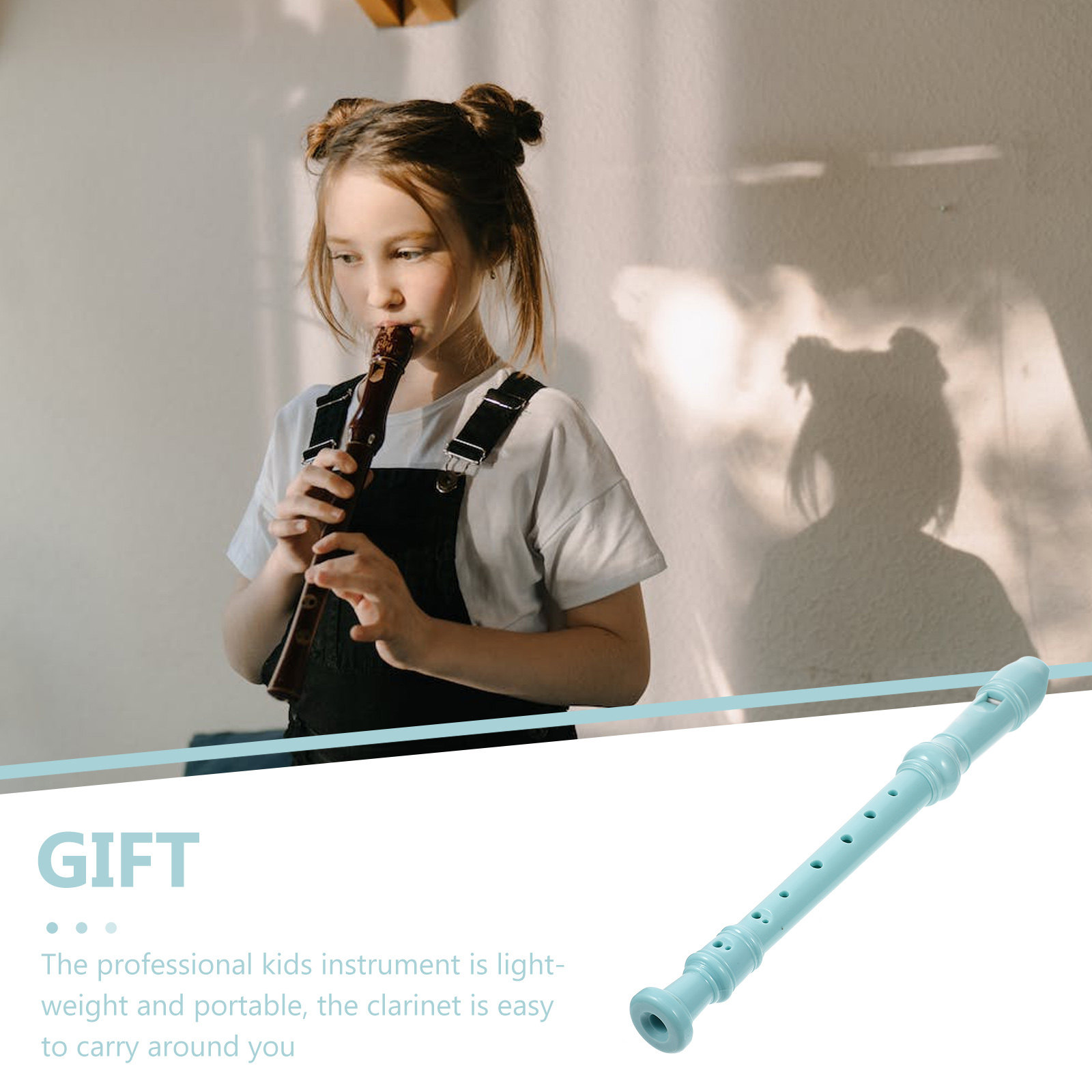 1セット、8穴クラリネット、プラスチック製、初心者向け練習楽 - Soprano Recorder Plastic のレビューと価格