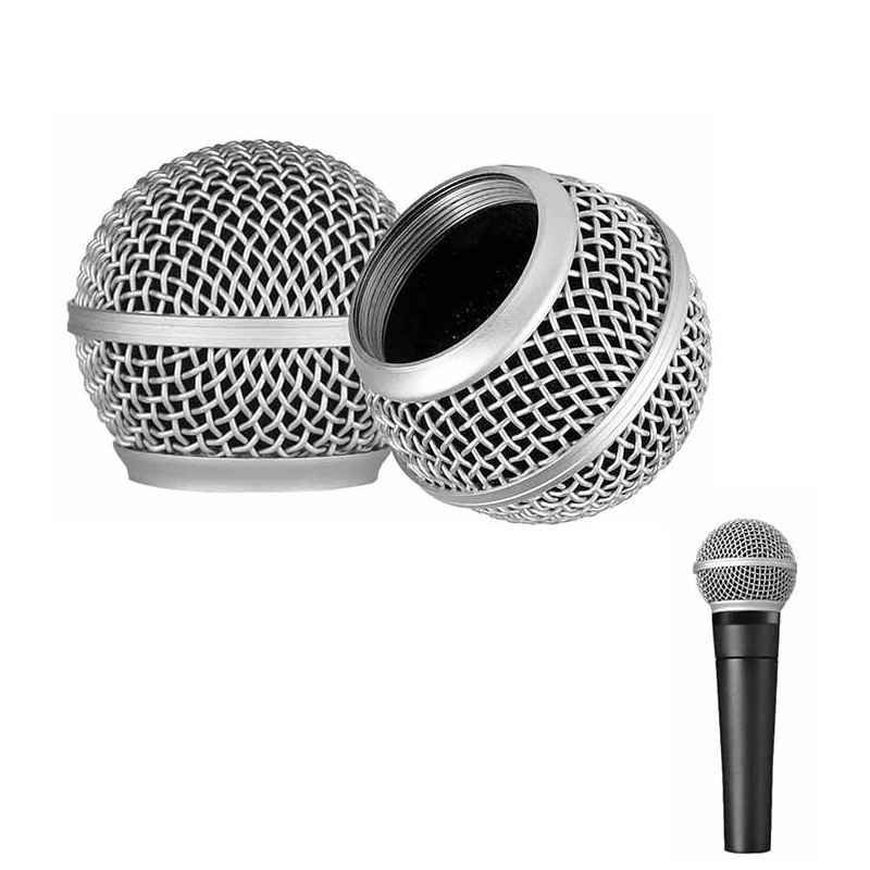 交換用マイクグリル,スチールマイクヘッドパーツ,スペアアクセ - Shure Mic Mv7 のレビューと価格
